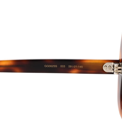 Gucci Squared Frame GG0625S Glasses Havana Brown 5 of 9