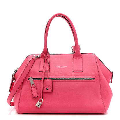 Marc Jacobs Textured Calfskin Medium Incognito Satchel Pink 1 of 12