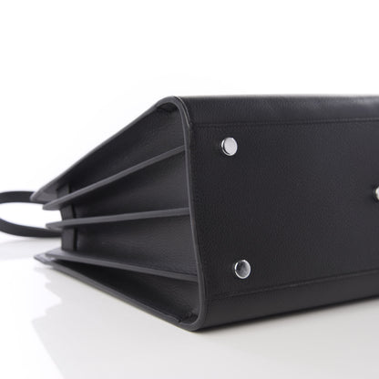 Saint Laurent Grained Calfskin Small Sac De Jour Black 5 of 11
