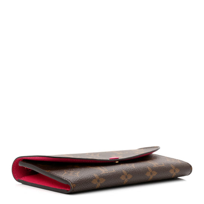 Louis Vuitton Monogram Emilie Wallet Fuchsia 4 of 8