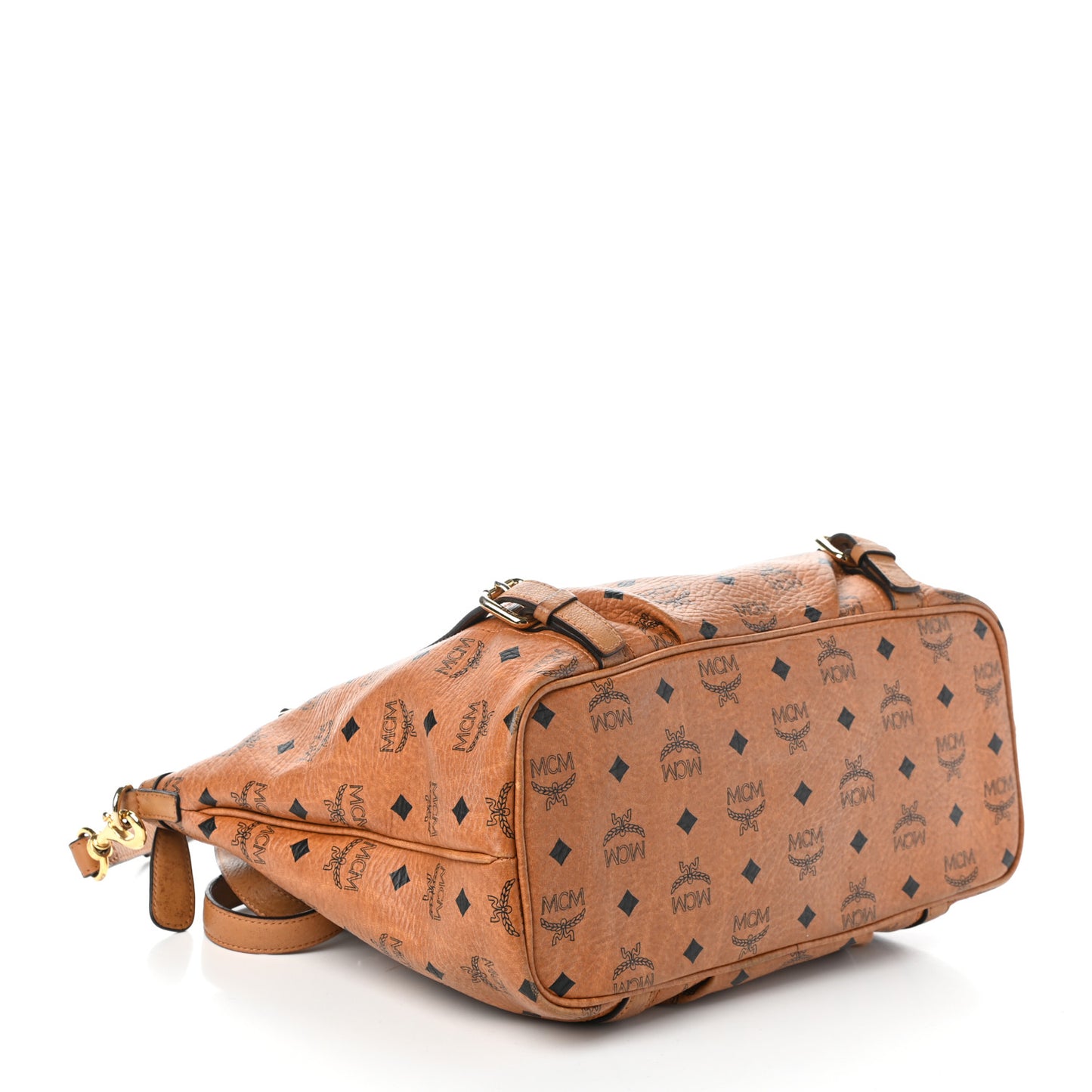 Visetos Medium Essentials Shopper Tote Cognac