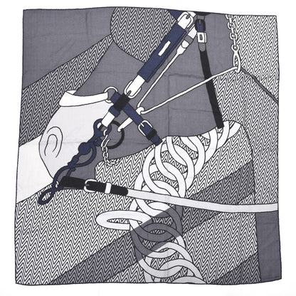 Hermes Cashmere Silk Shawl 100 1 of 4