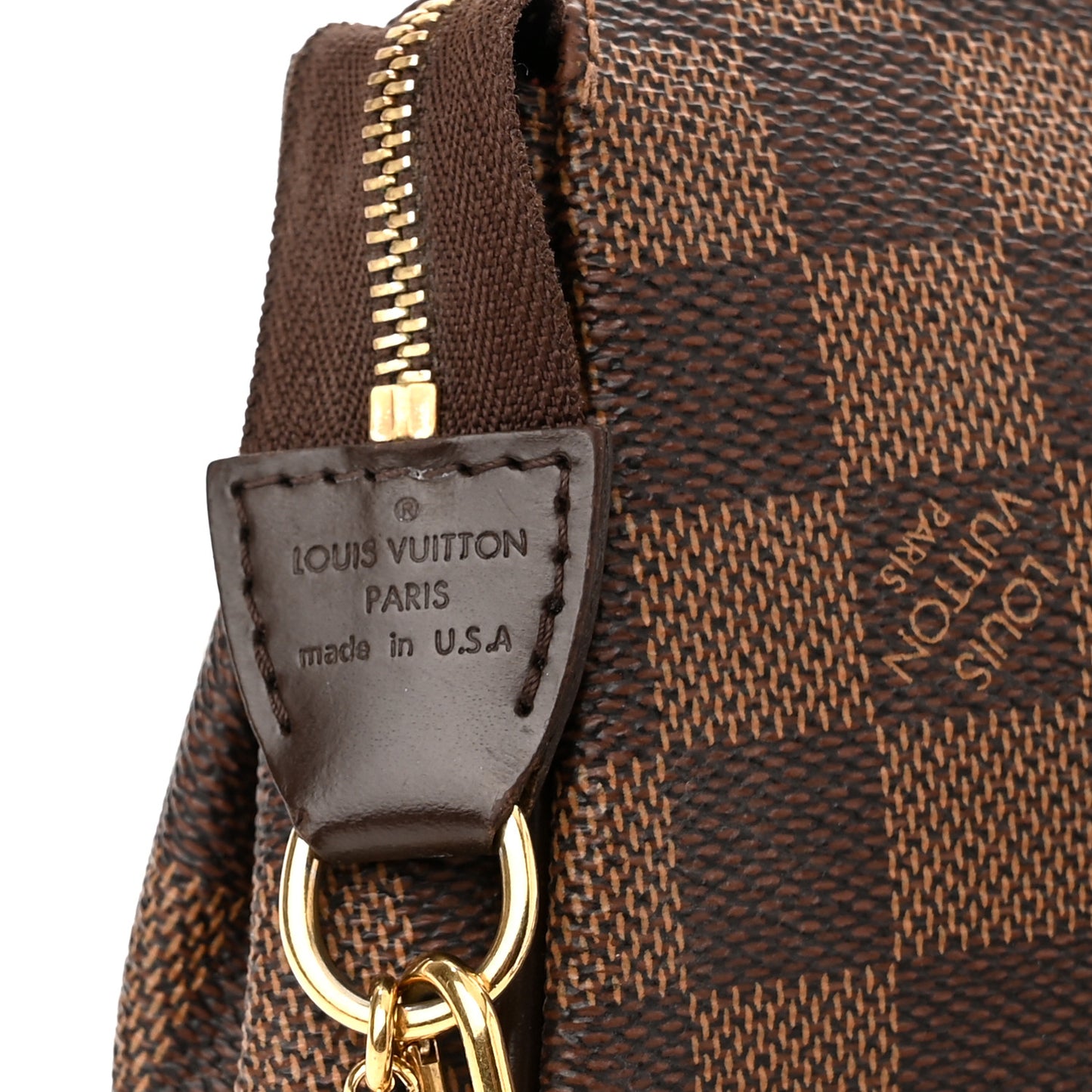 Damier Ebene Eva Clutch