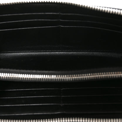 MCM Visetos Large Zip Around Wallet Black 5 of 7