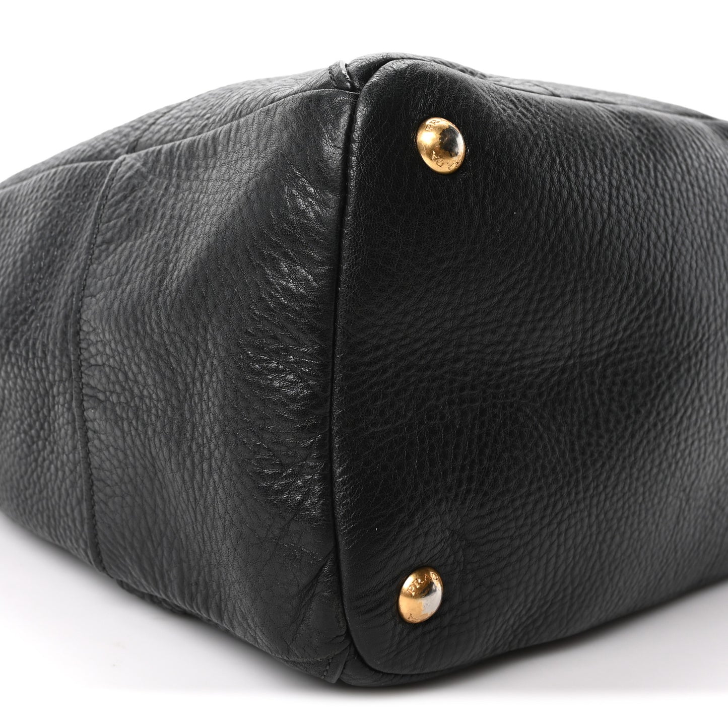 Vitello Daino Tote Black