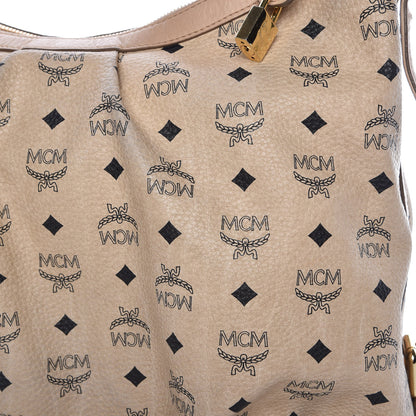 MCM Visetos Hobo Beige 15 of 17