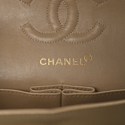 Chanel Lambskin Quilted Small Double Flap Beige 6 of 12