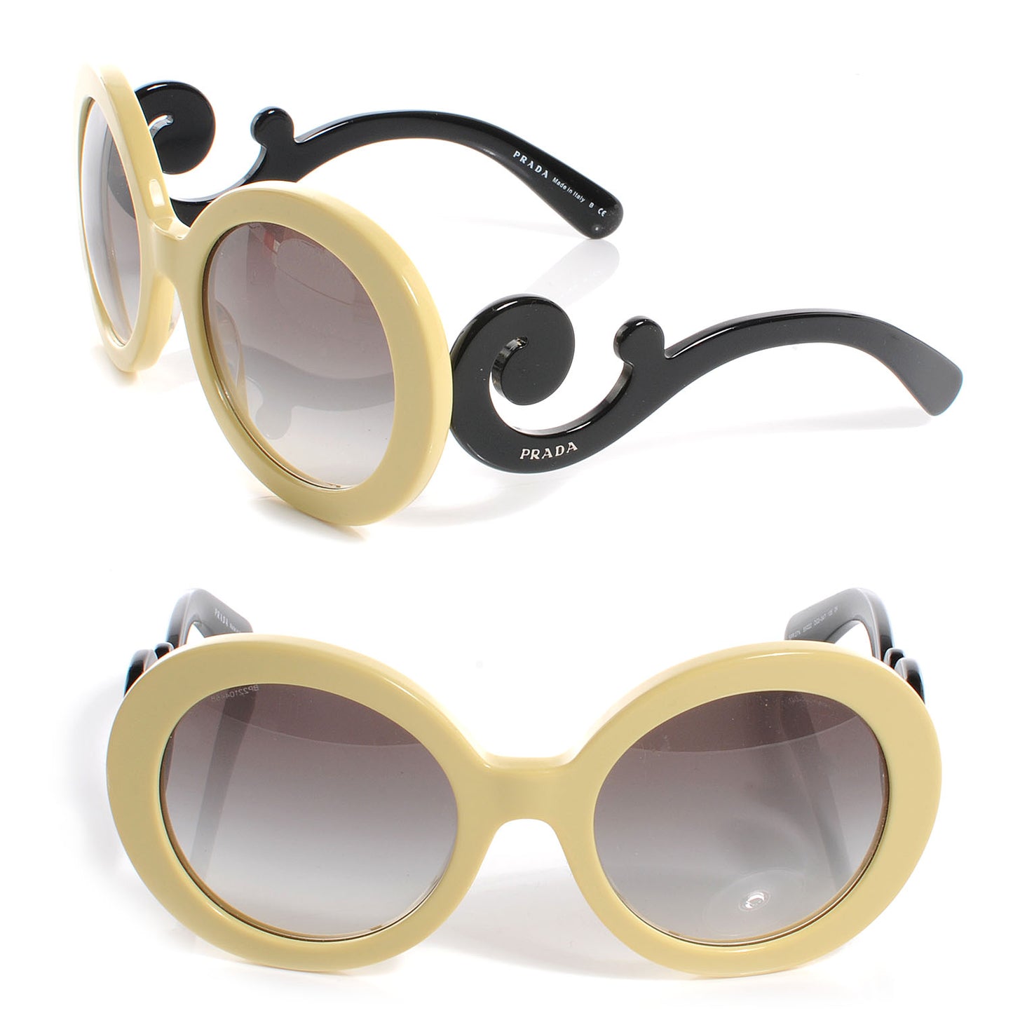 Sunglasses SPR 27N Black Yellow |