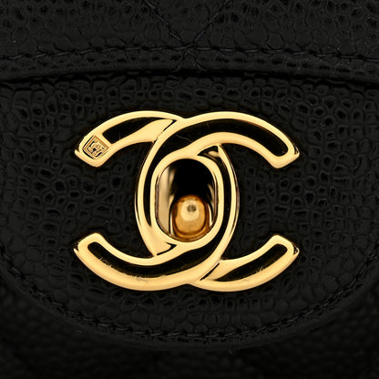 Chanel Caviar Quilted Small Double Flap Black 12 of 12