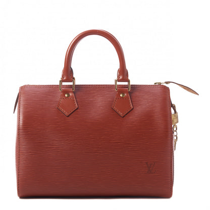 Louis Vuitton Epi Speedy 25 Kenyan Fawn 1 of 9