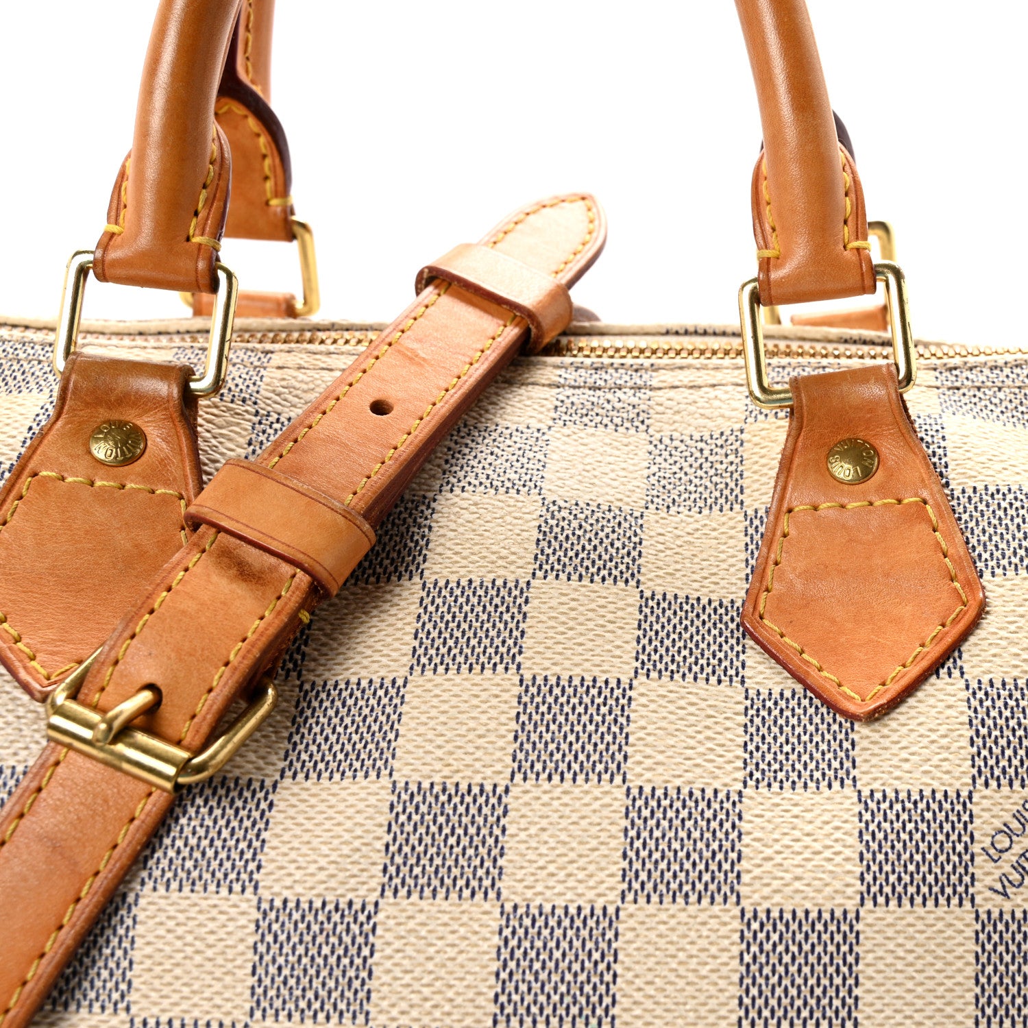 Louis Vuitton Damier Azur Speedy Bandouliere 30 8 of 11