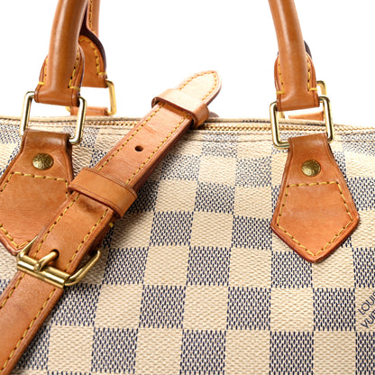 Louis Vuitton Damier Azur Speedy Bandouliere 30 8 of 11