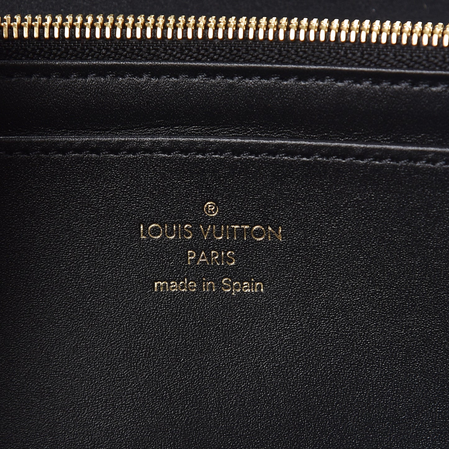 Monogram Flower Lock Long Wallet Black
