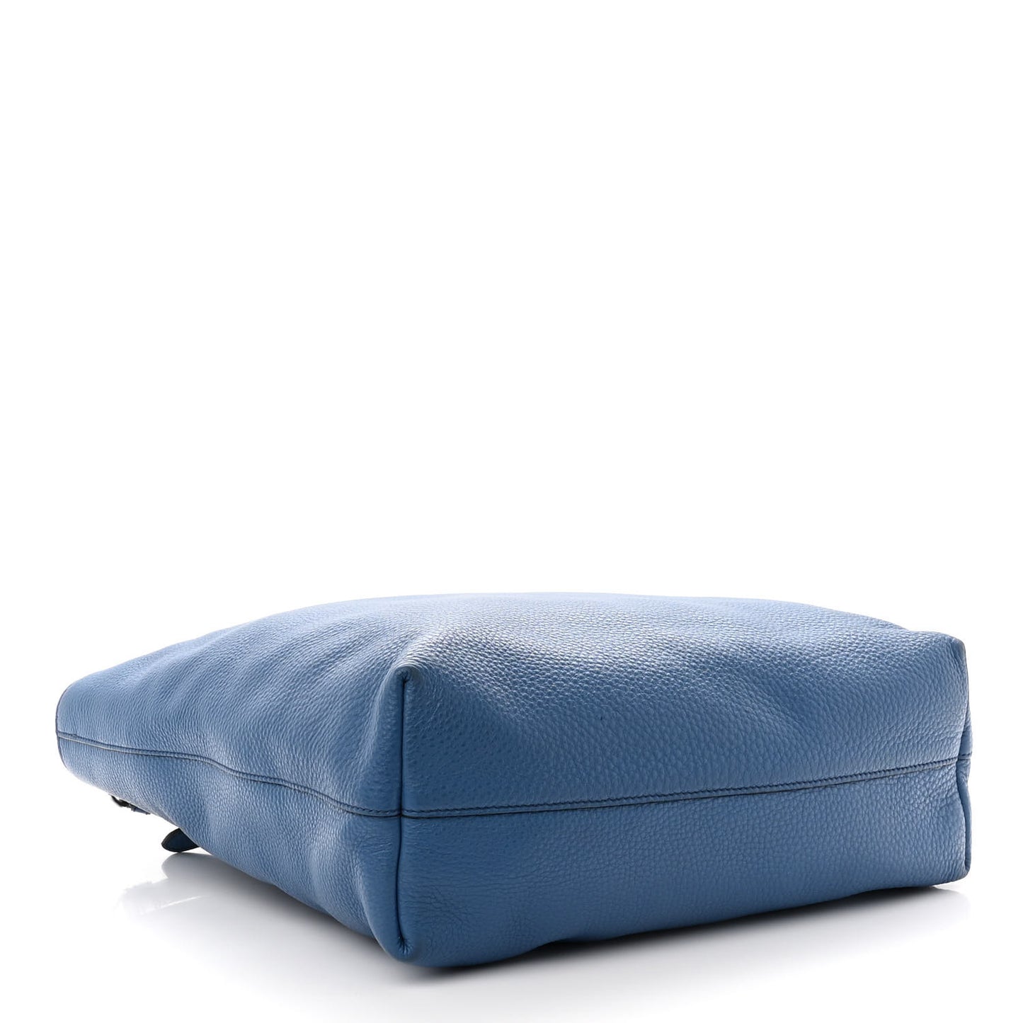Vitello Daino Shopping Tote Cobalto