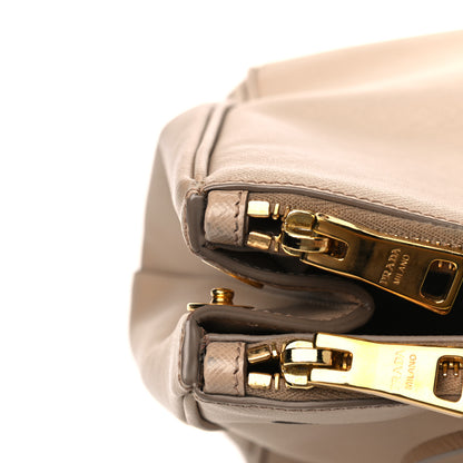 Prada Saffiano Medium Galleria Double Zip Tote Sabbia 12 of 15
