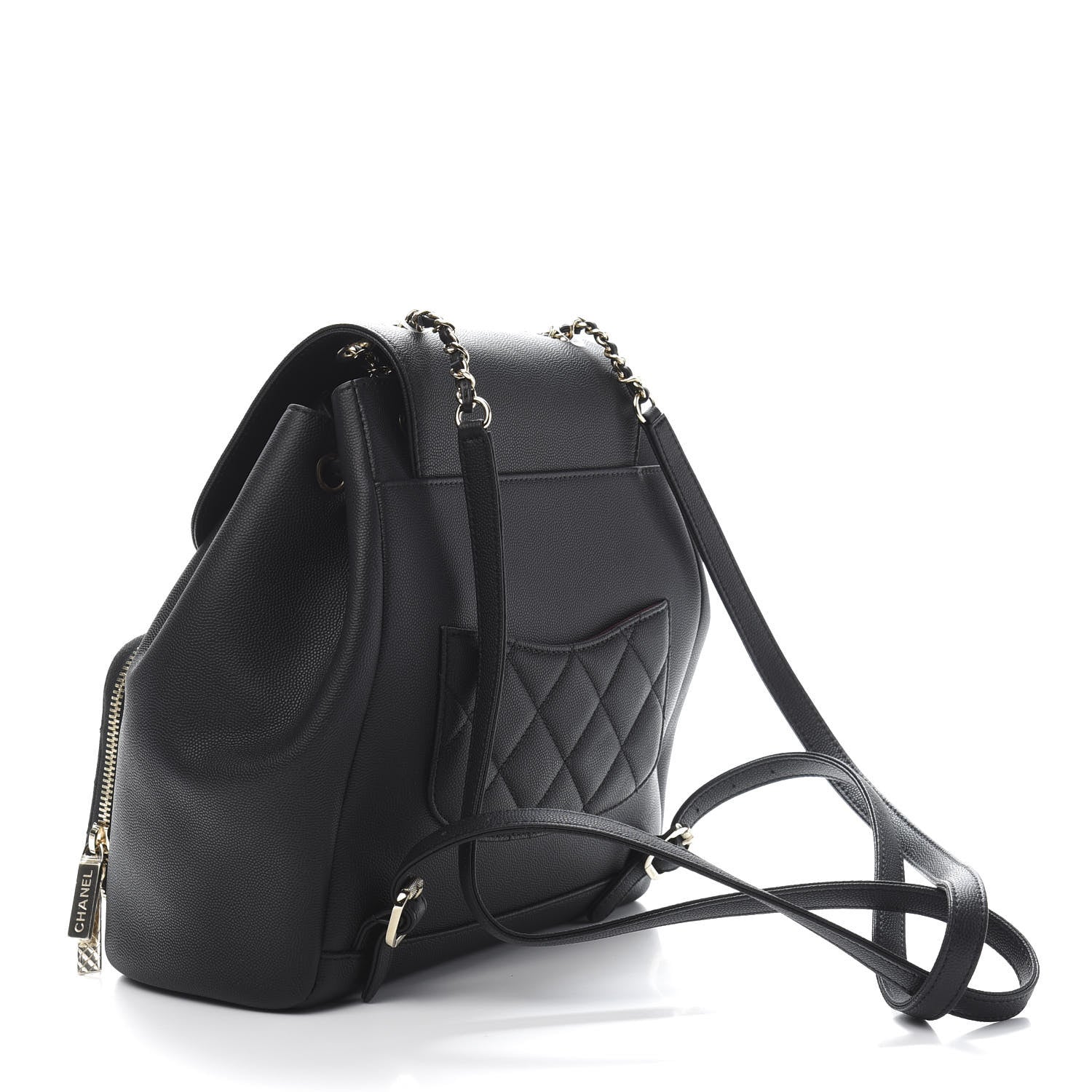 Chanel Caviar Quilted Business Affinity Backpack Black 2 of 10
