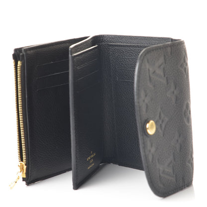 Louis Vuitton Empreinte Ariane Wallet Black 6 of 8