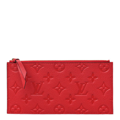 Louis Vuitton Empreinte Felicie Chain Wallet Zippered Insert Cherry 1 of 6