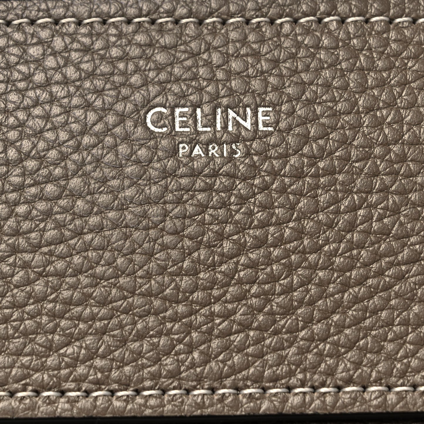 Drummed Calfskin Mini Luggage Souris