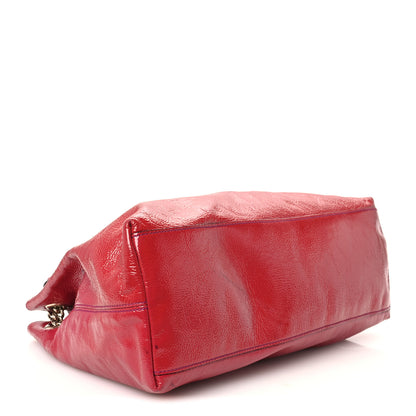 Gucci Vernice Naplack Medium Soho Chain Shoulder Bag Bright Bouganville Bright Bouganville 4 of 11