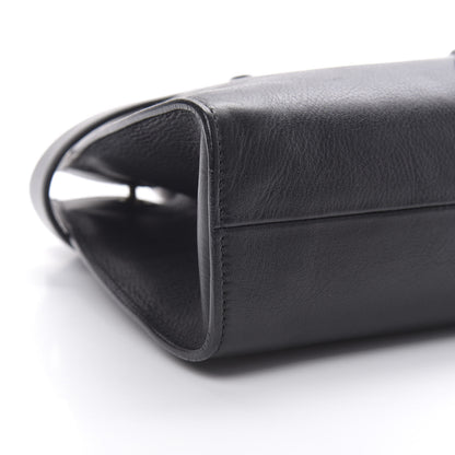 Gucci Calfskin Bamboo Handle Tote Black 9 of 11