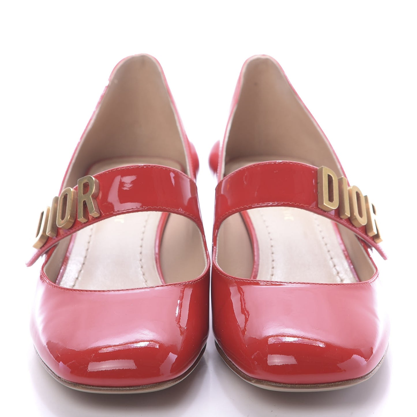 Patent Baby-D Ballet Pumps 36 Deep Red
