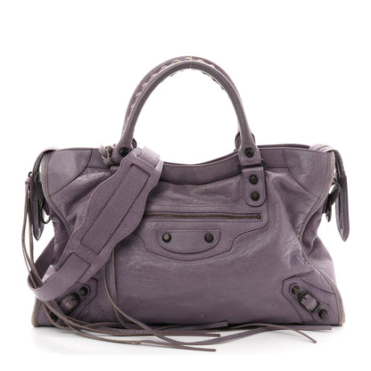 Balenciaga Agneau Classic Hardware City Glycine 1 of 11
