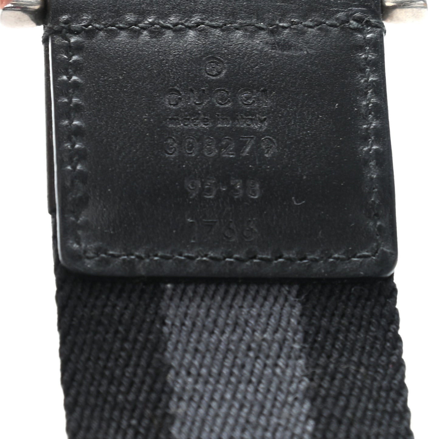 Canvas Web D Ring Belt 95 38 Black