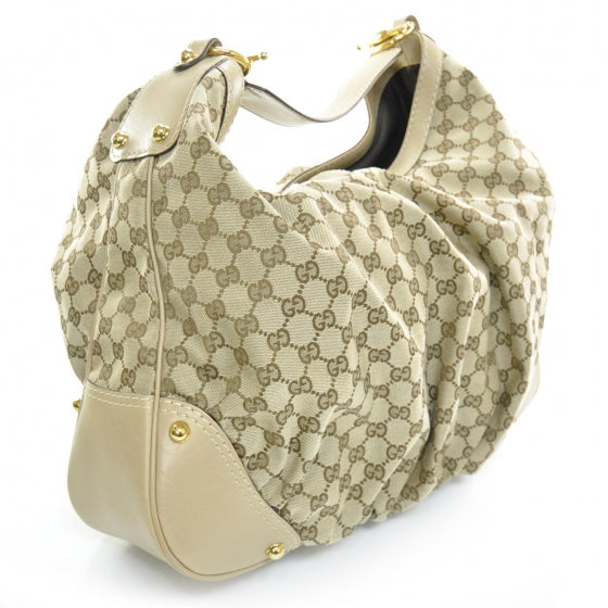 Monogram Large Jockey Hobo