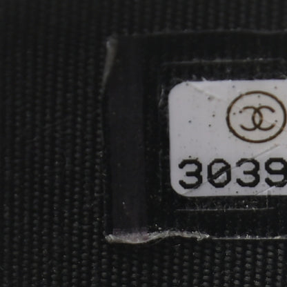 Chanel Caviar Quilted Filigree Zip Pouch Black 7 of 7