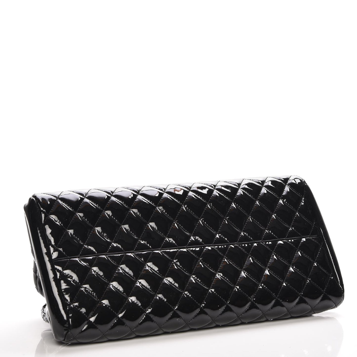 Patent Quilted Medium Just Mademoiselle Black
