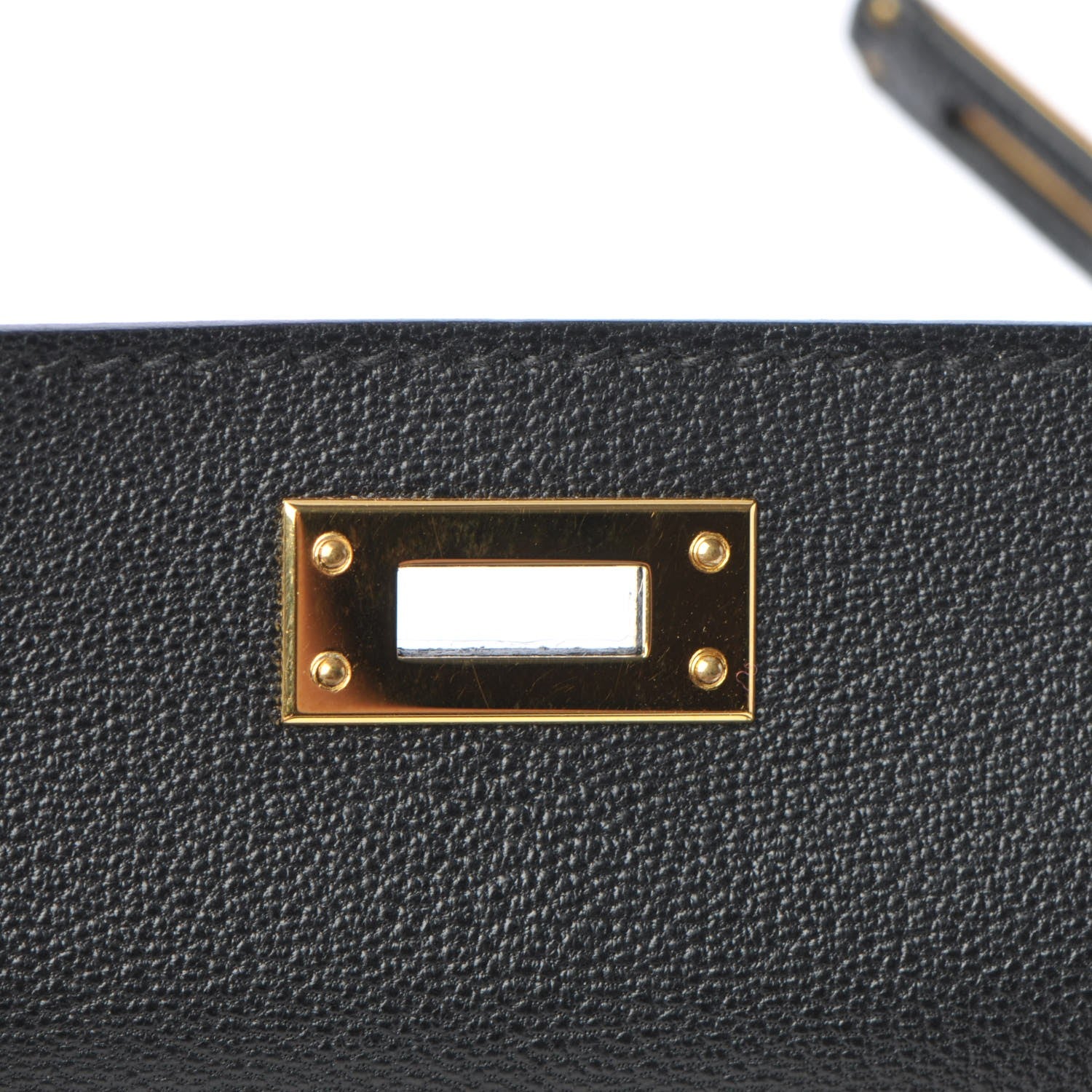 Hermes Chevre Chandra Mini Kelly Sellier 20 Black 23 of 27