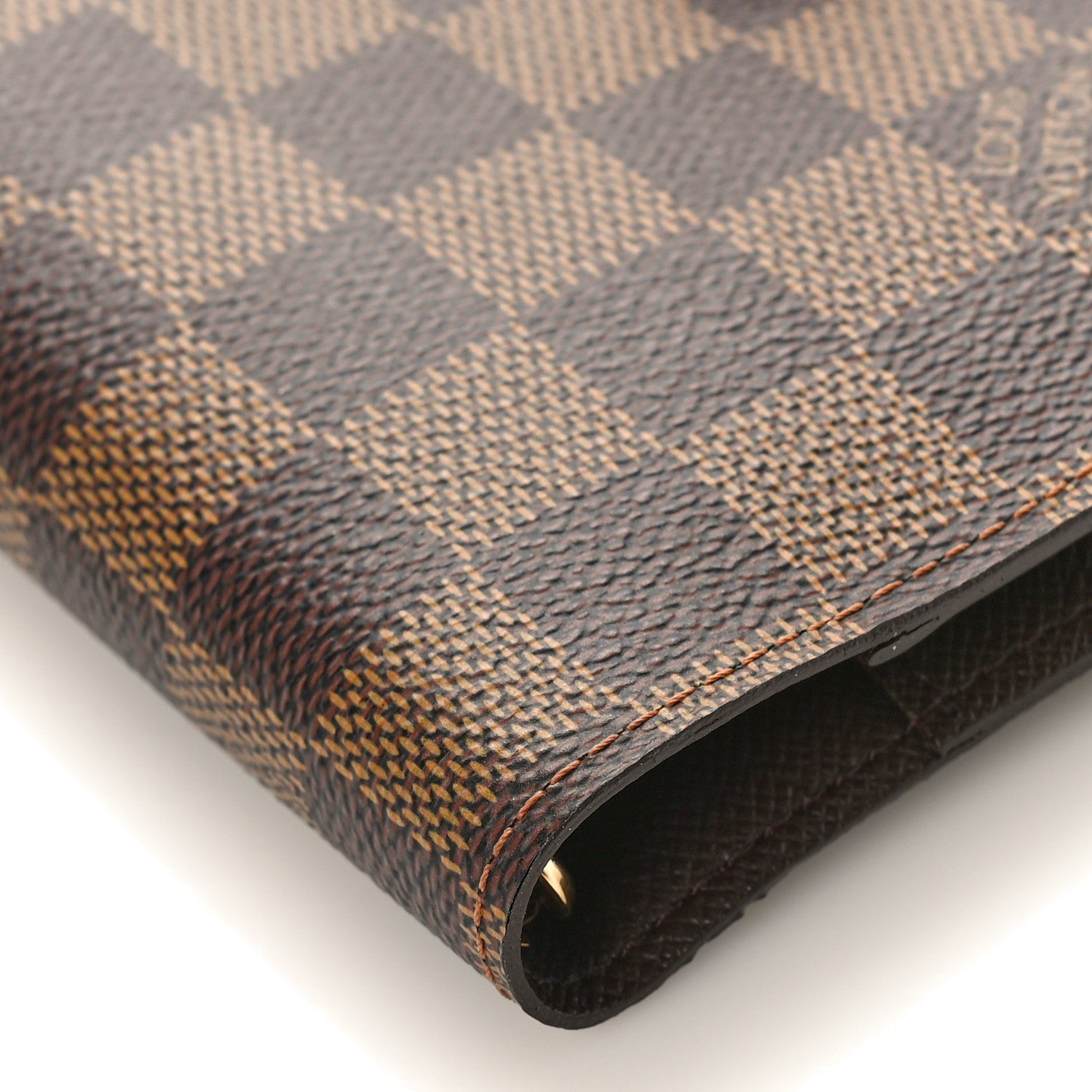 Louis Vuitton Damier Ebene Small Ring Agenda Cover 7 of 8