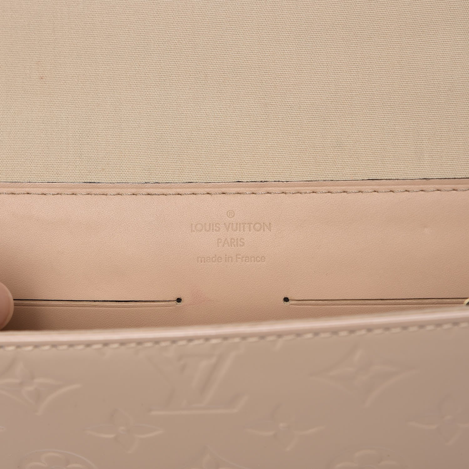 Louis Vuitton Vernis Ana Clutch Dune 6 of 17