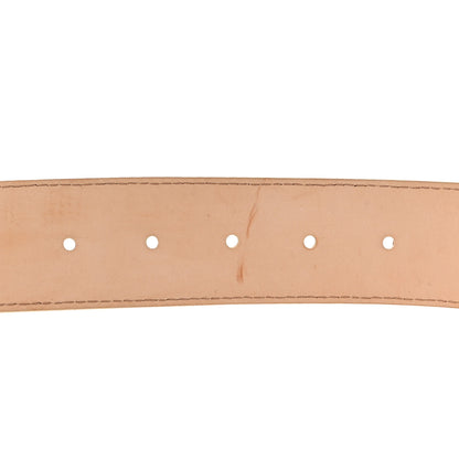 Louis Vuitton Damier Azur LV Initiales Belt 100 40 7 of 7