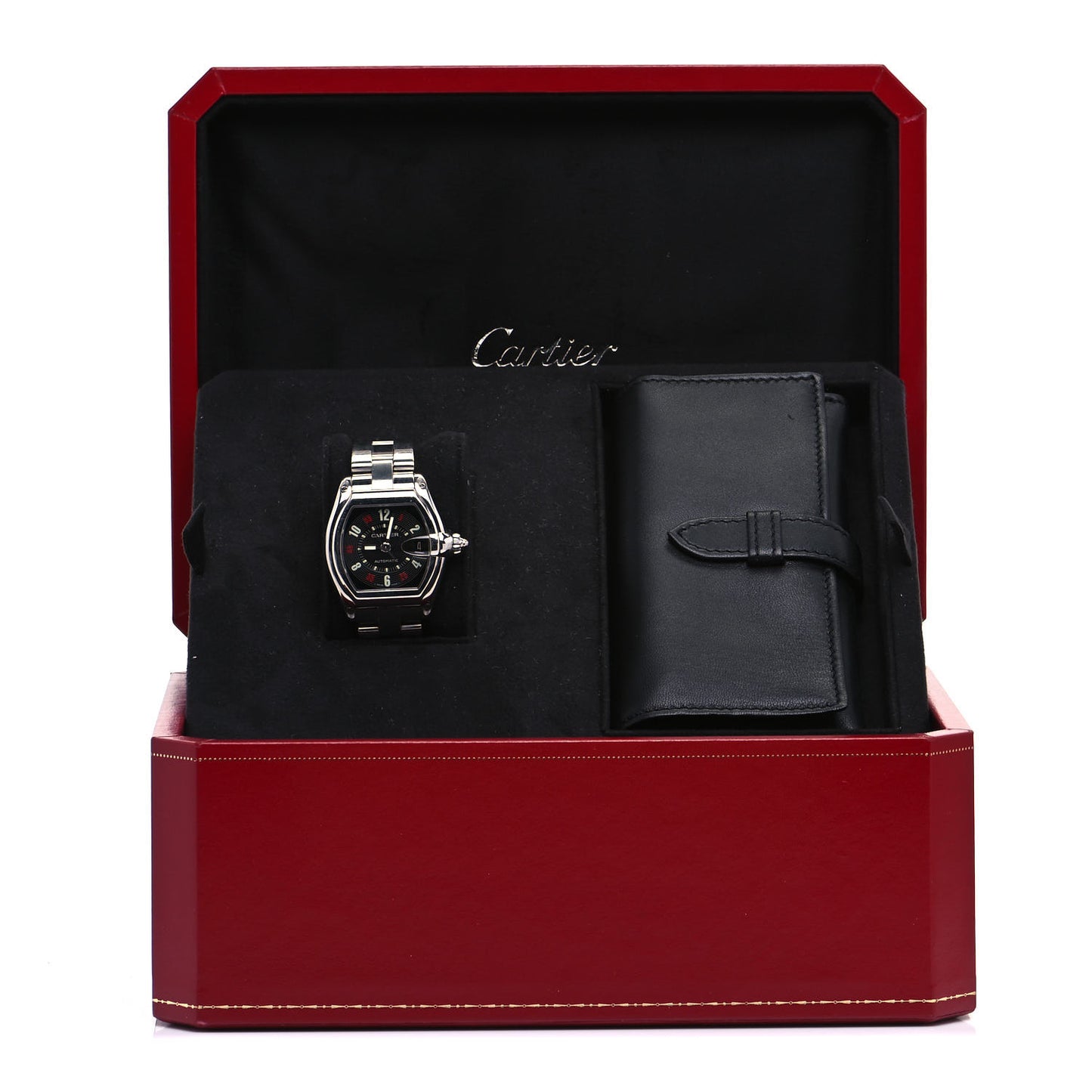 Stainless Steel 37mm Roadster Automatic Watch Black