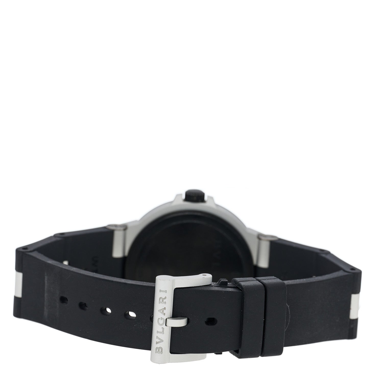 Bulgari Aluminum Rubber 40mm Diagono Automatic Watch 3 of 4