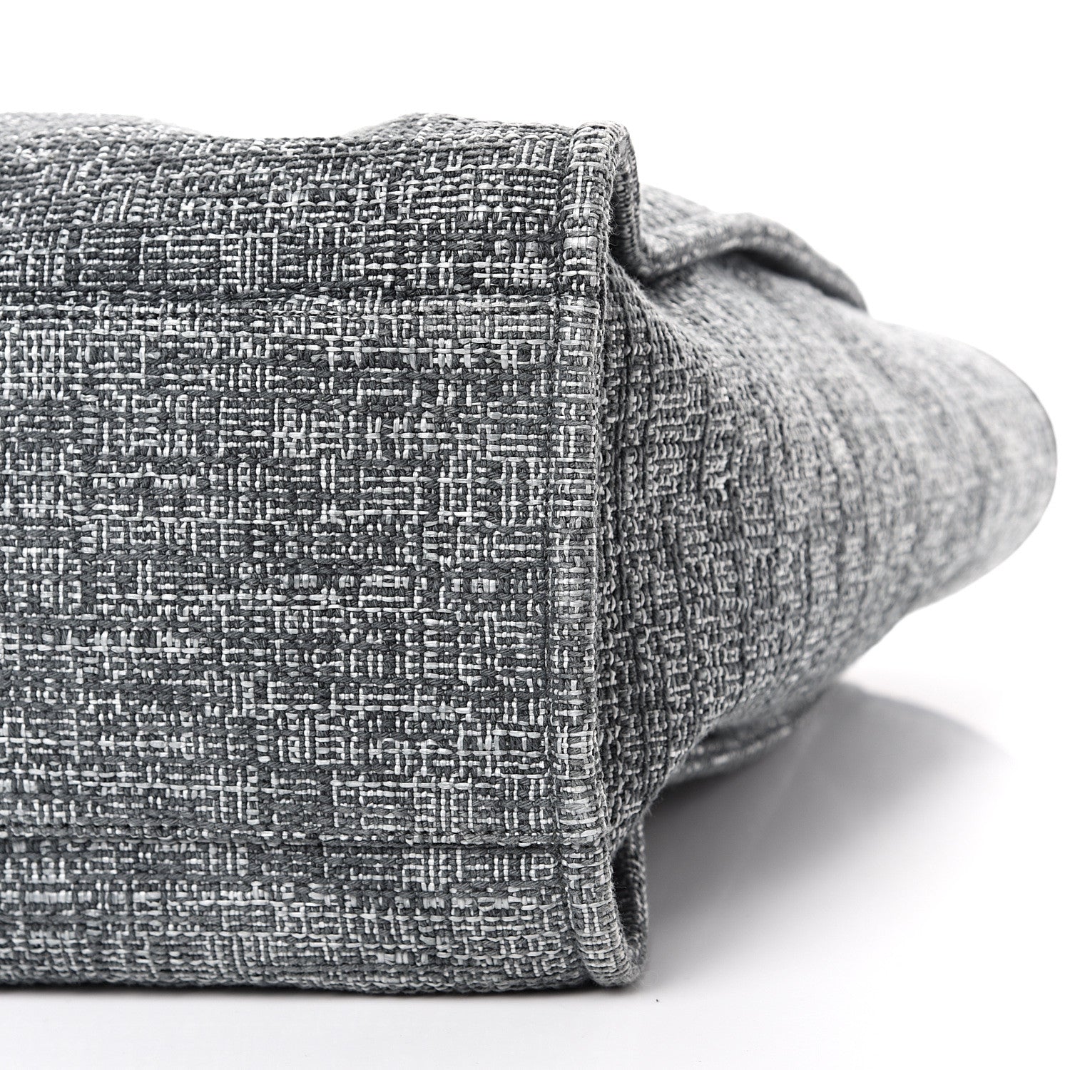 Chanel Canvas Extra Large Deauville Tote Charcoal 9 of 9