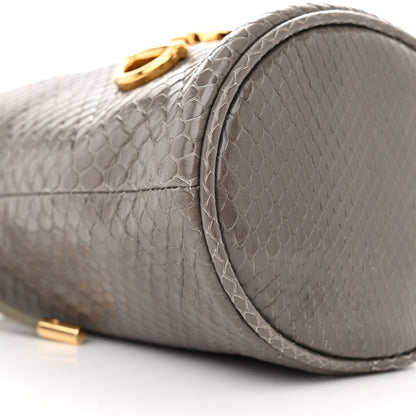Gucci Snakeskin Mini Zumi Bucket Bag 8 of 9