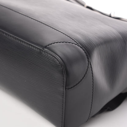 Louis Vuitton Epi Steamer Backpack Black 10 of 17