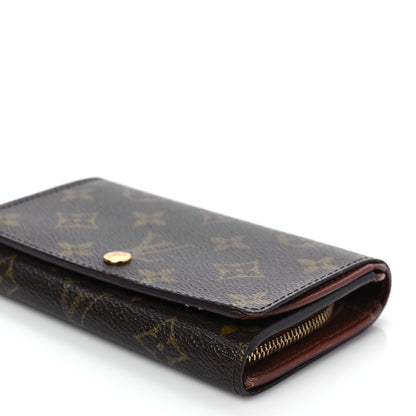 Louis Vuitton Monogram Porte-Monnaie Tresor Wallet 7 of 8