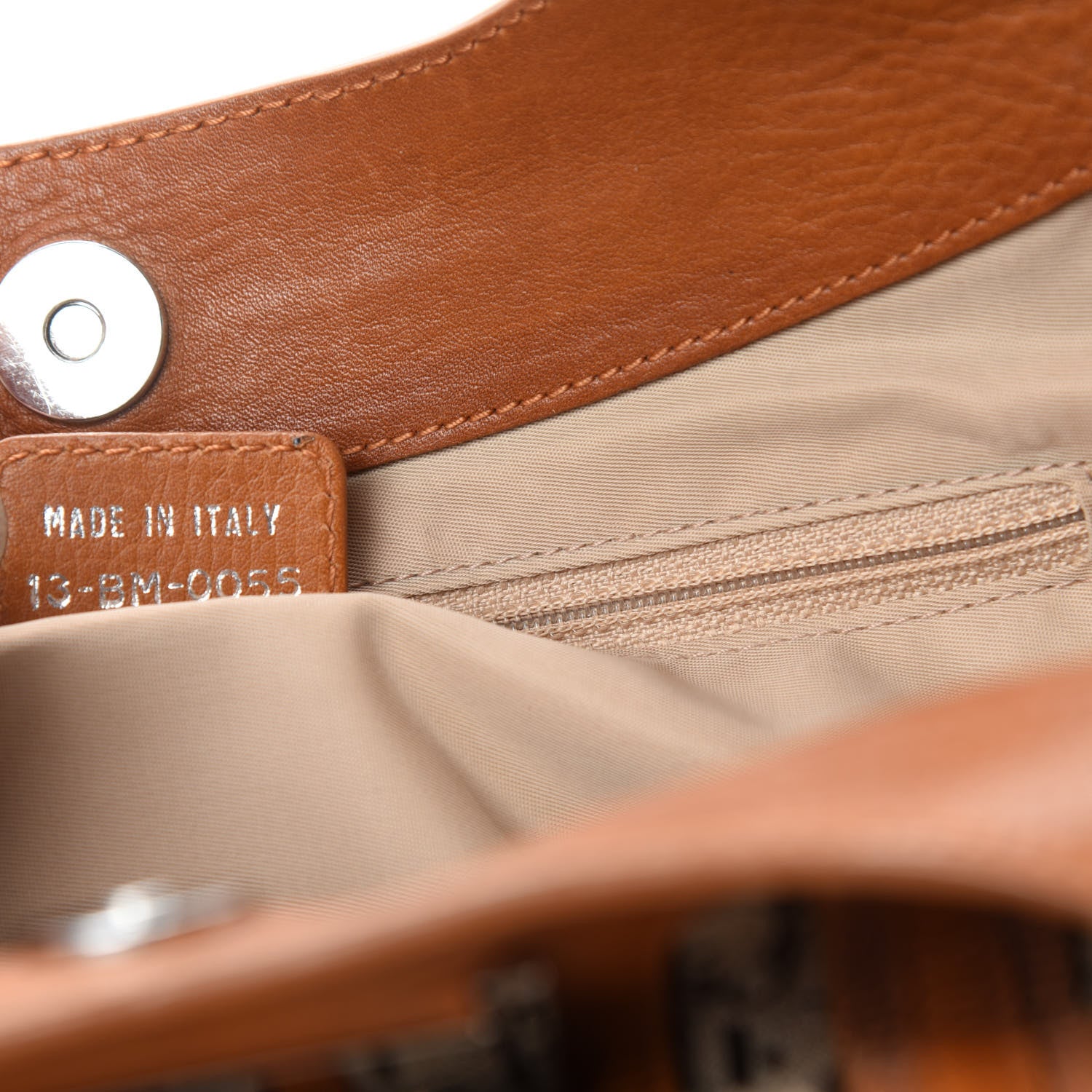 Christian Dior Diorissimo Hobo Tan 9 of 10