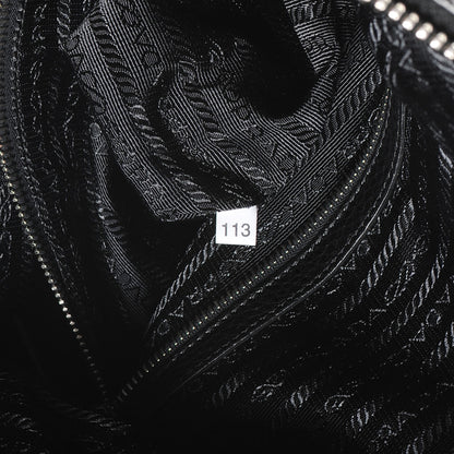 Prada Vitello Daino Hobo Nero Black 7 of 9