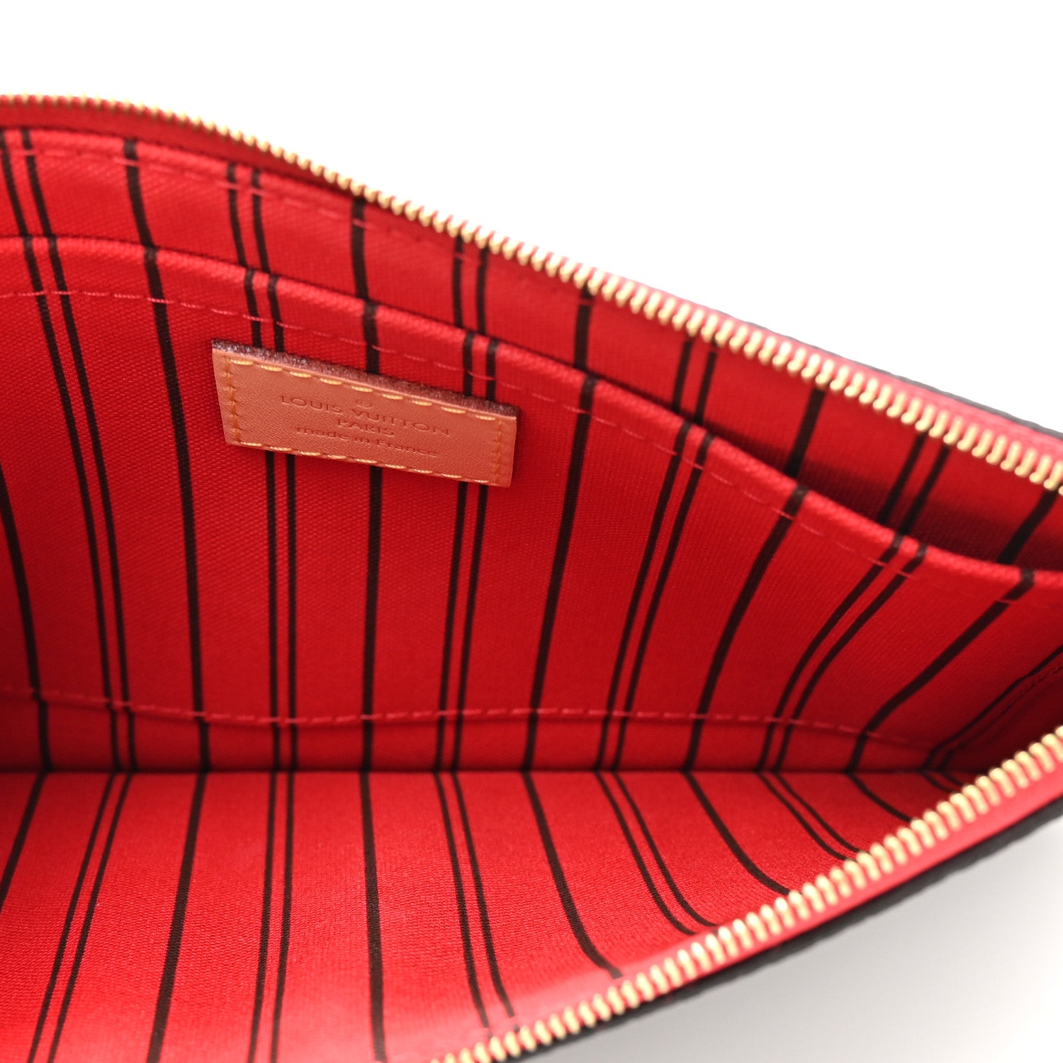 Louis Vuitton Monogram Neverfull MM GM Pochette Pivoine 5 of 6