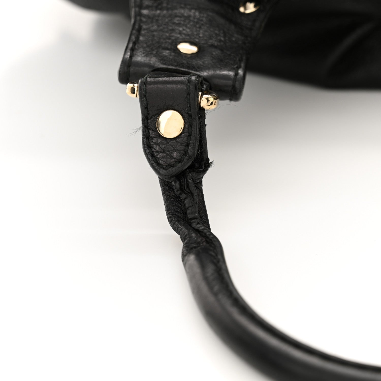 Gucci Calfskin Studded Large Pelham Tote Black 16 of 20