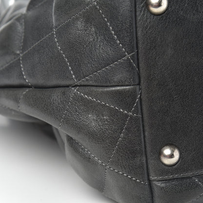 Chanel Calfskin Small Sloane Square Tote Black 11 of 16