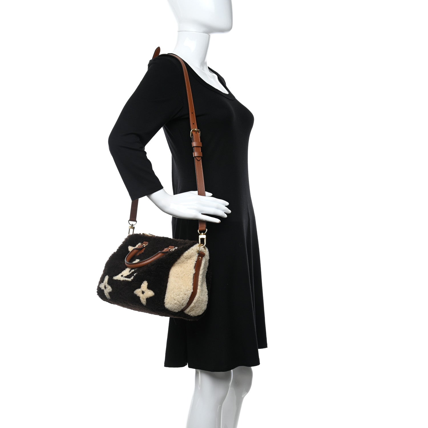 Louis Vuitton Monogram Teddy Speedy Bandouliere 25 3 of 10