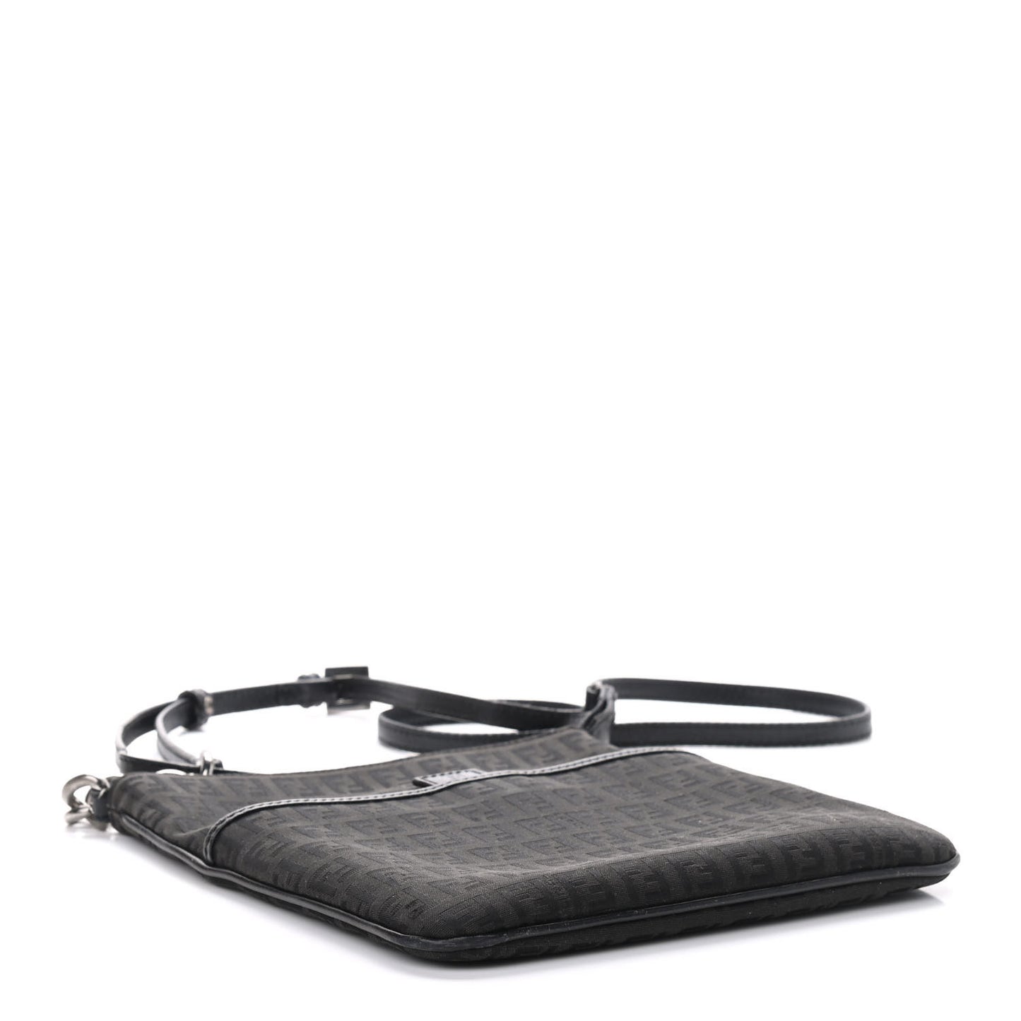 Zucchino Vitello Small Crossbody Black