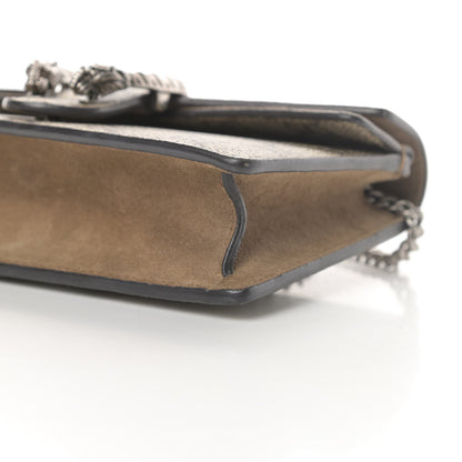 Gucci GG Supreme Monogram Super Mini Dionysus Shoulder Bag Taupe 10 of 12