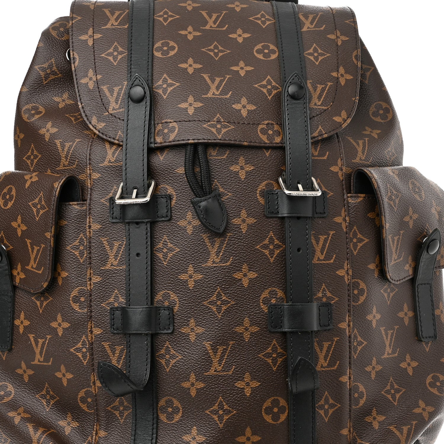 Louis Vuitton Monogram Macassar Christopher PM Backpack 8 of 11